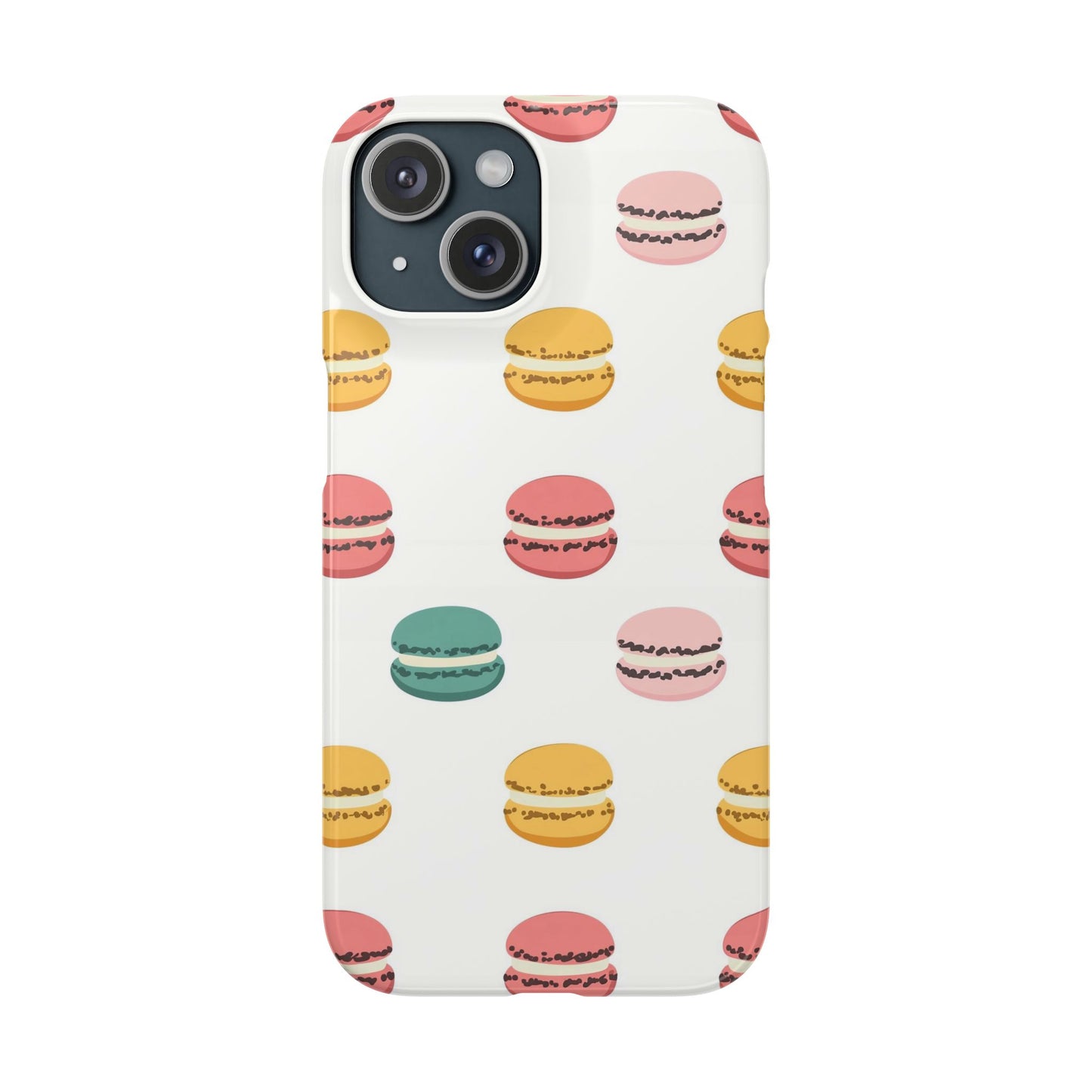 Sweet Macaron Phone Snap Case