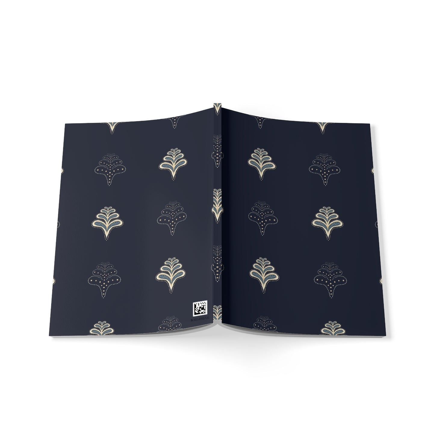 Elegant Floral A5 Softcover Notebook
