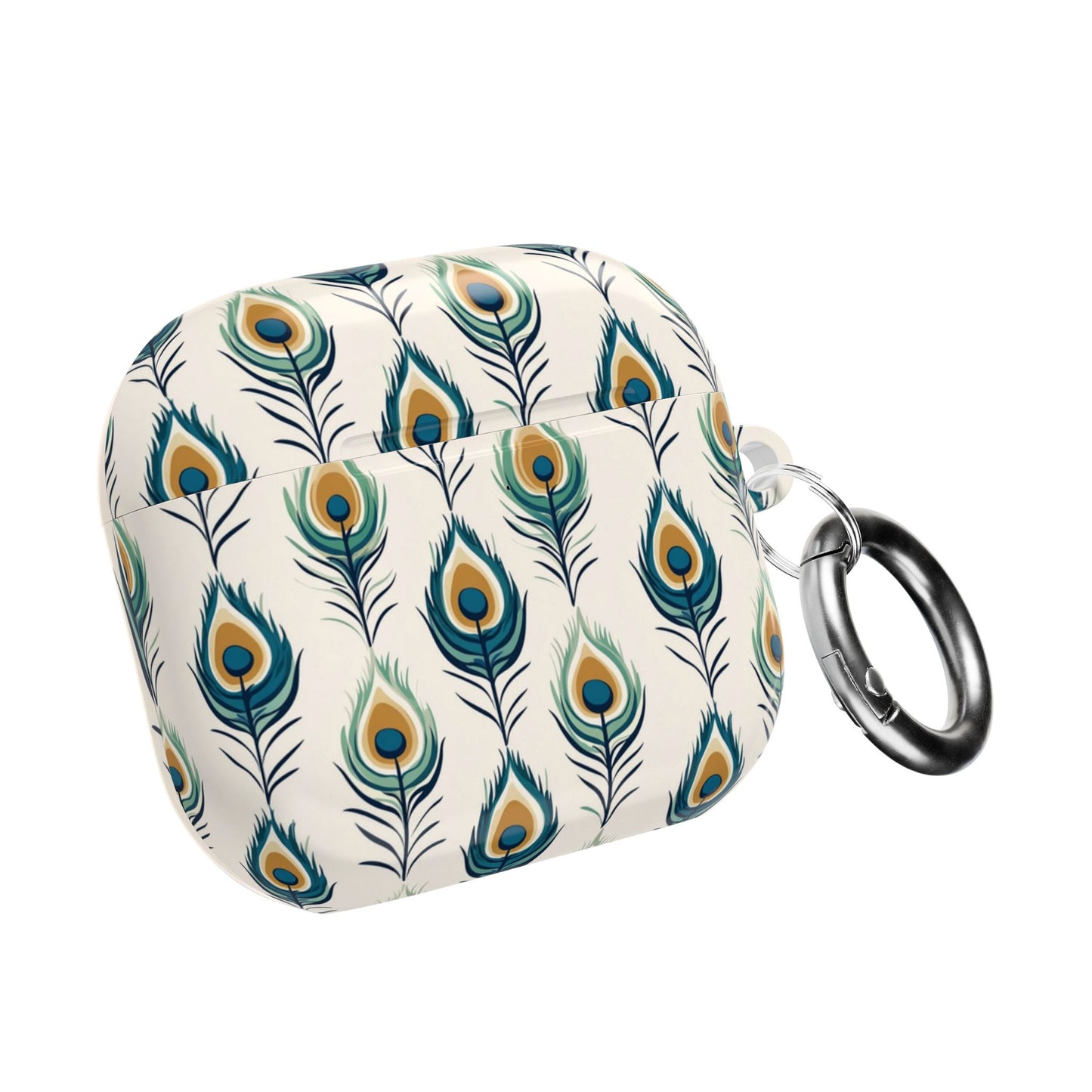 Strutting Peacock Feather AirPod Cases