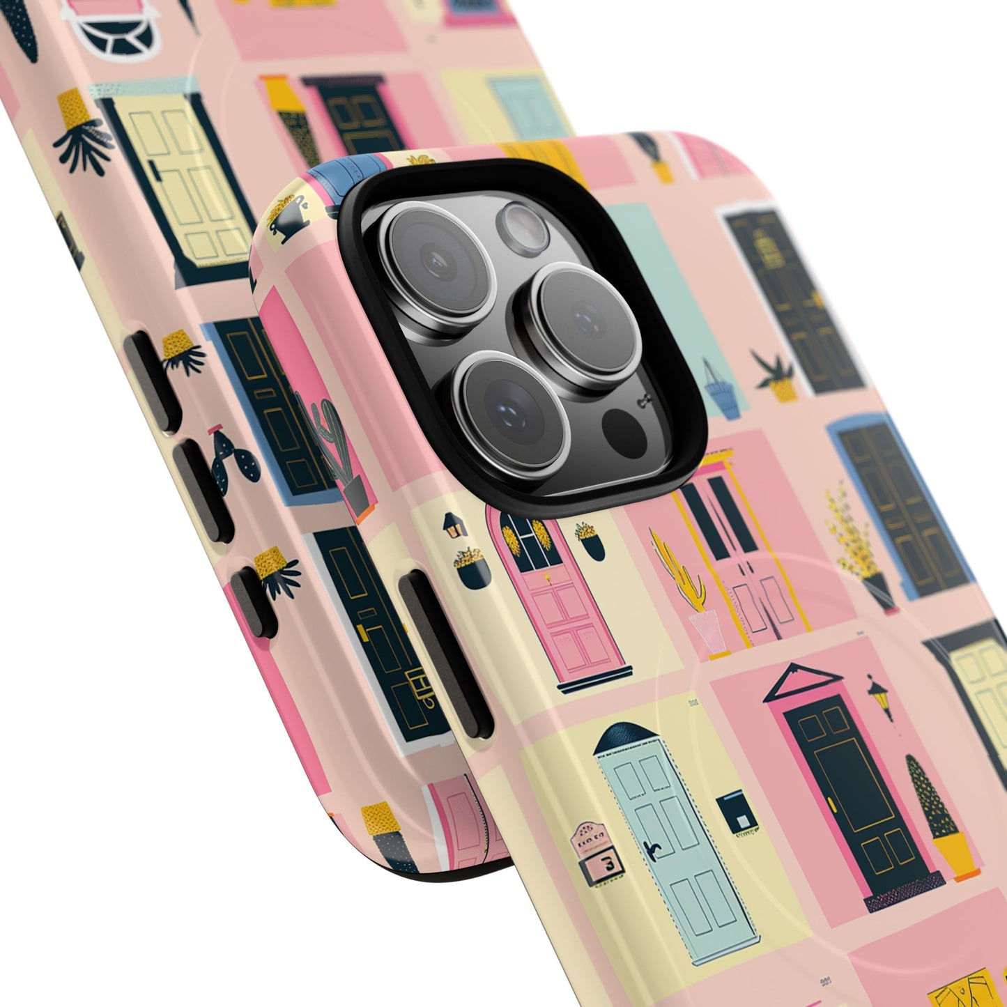 Rosy Entry Tough Magnetic Phone Case