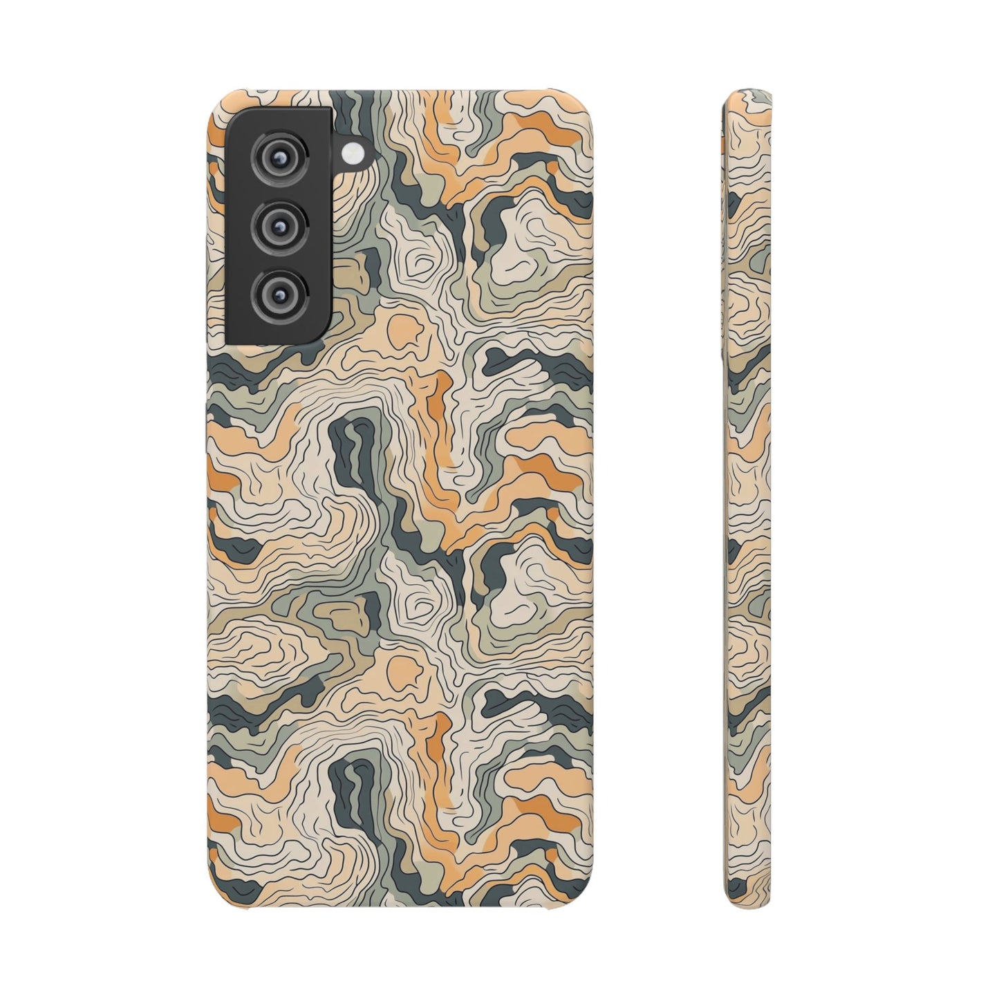 Earthy Abstract Snap Case