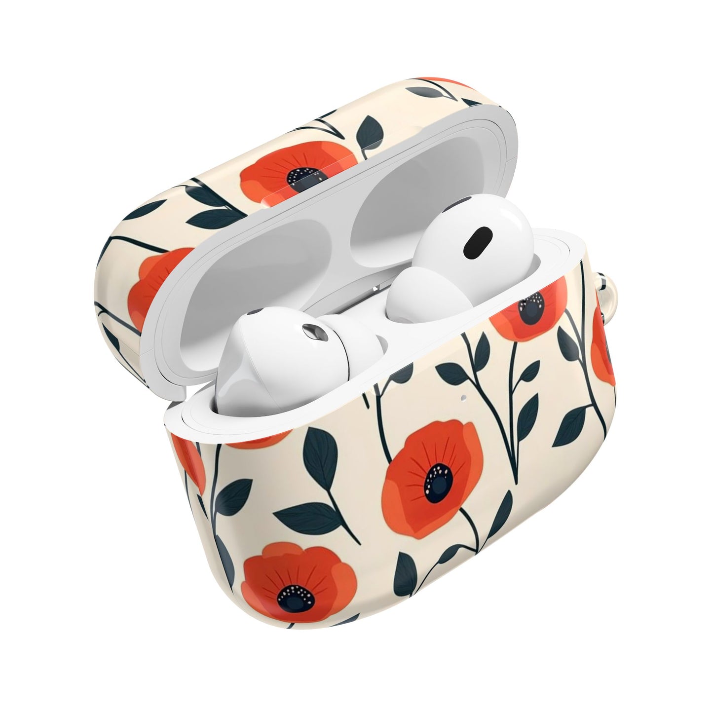 Poppy Fields AirPod Case
