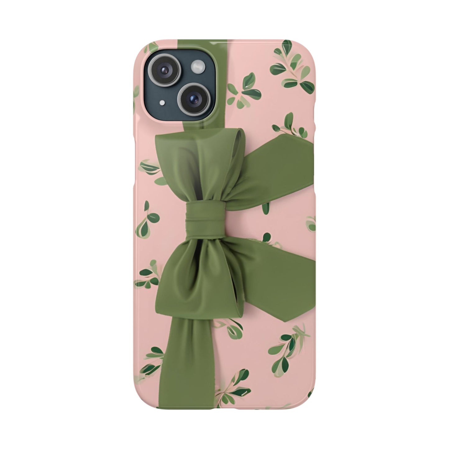 Blushing Bow Snap Case