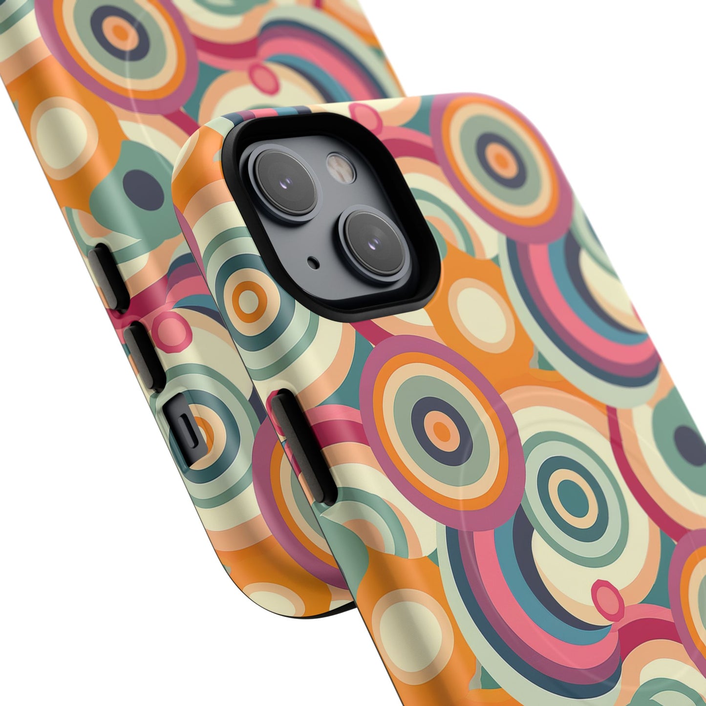 Retro Ripple Tough Magnetic Phone Case