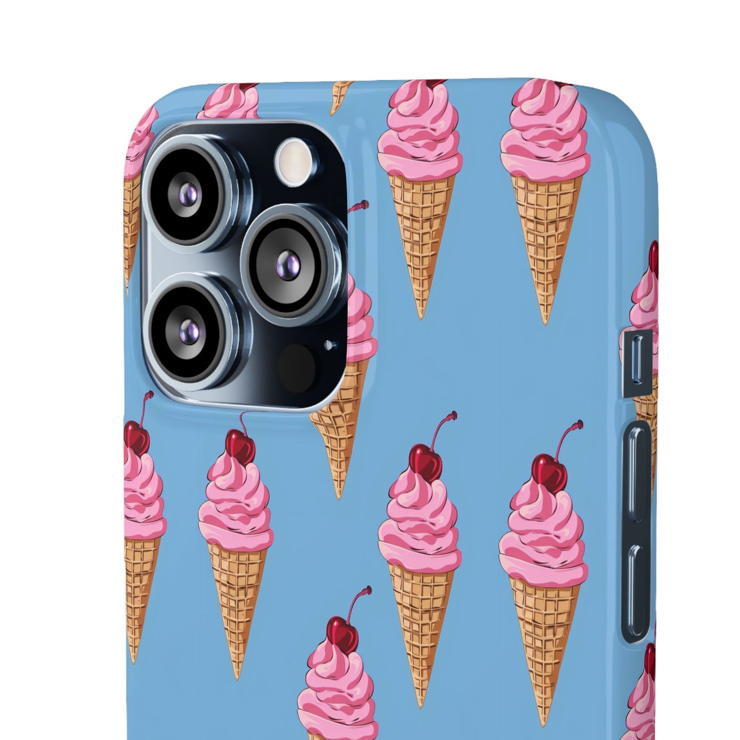 Cherry Swirl Phone Snap Case