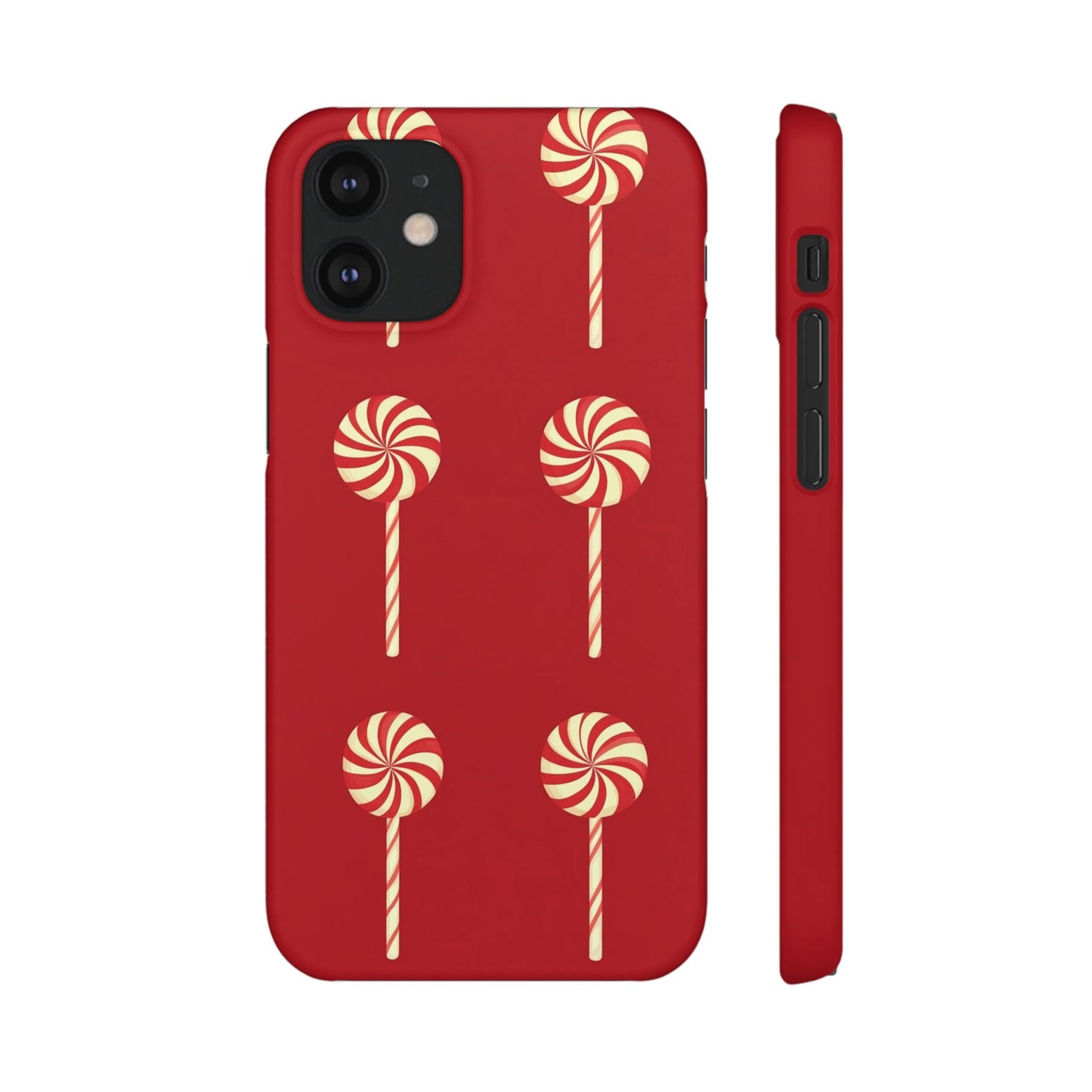 Mint Swirly Phone Snap Case