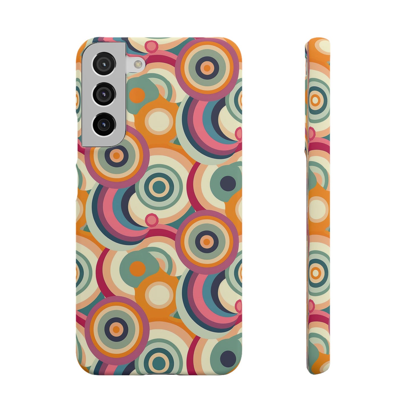 Retro Ripple Snap Case