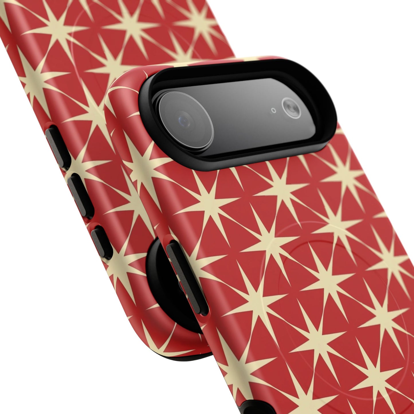 Crimson Star Tough Magnetic Phone Case