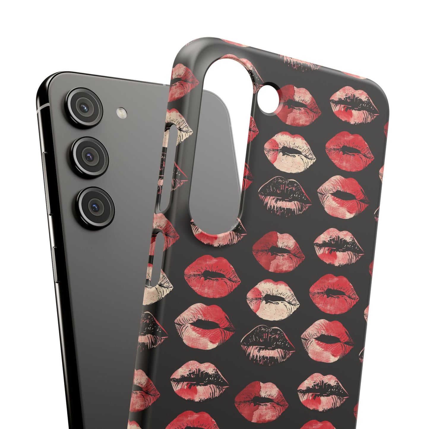 Midnight Pout Snap Phone Case