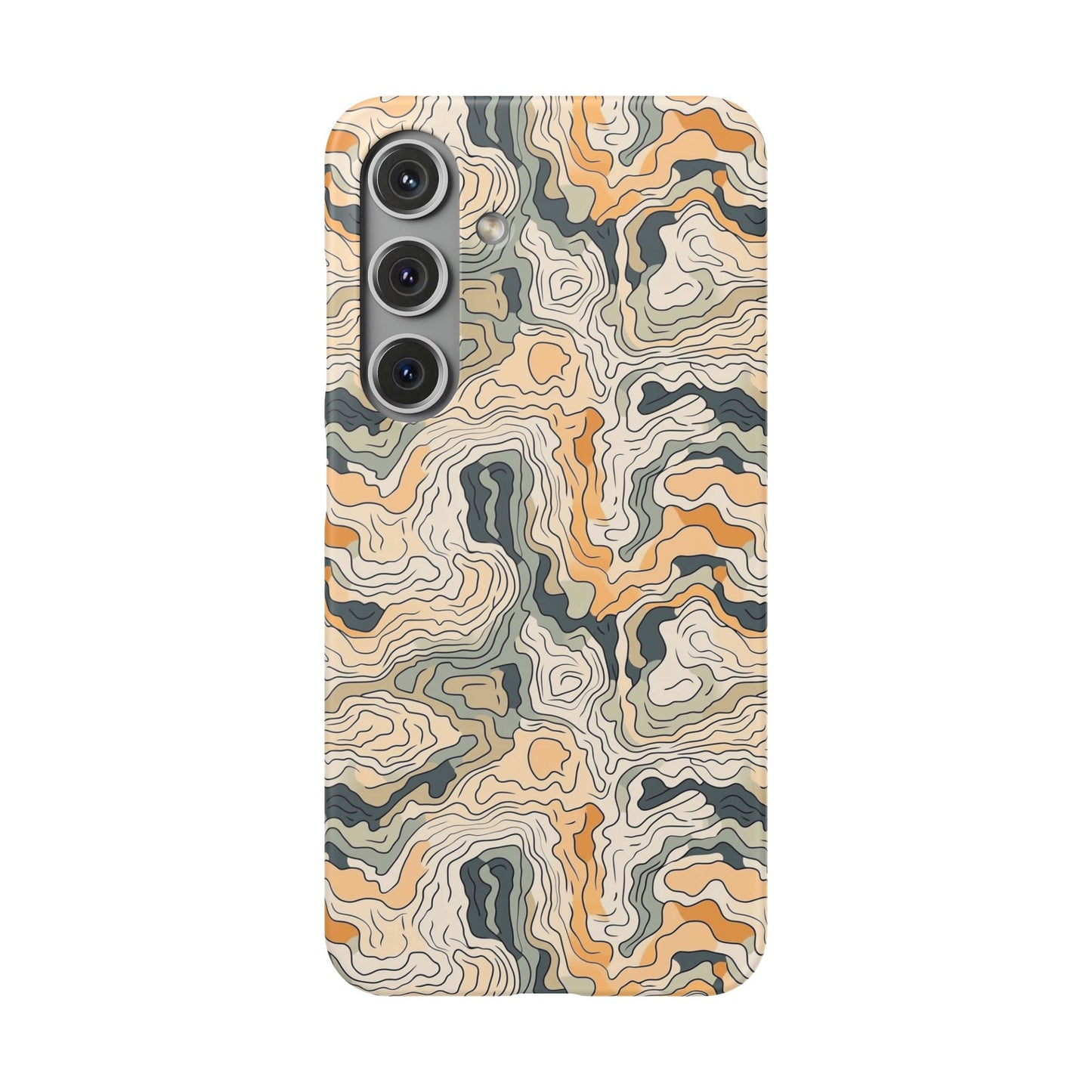 Earthy Abstract Snap Case
