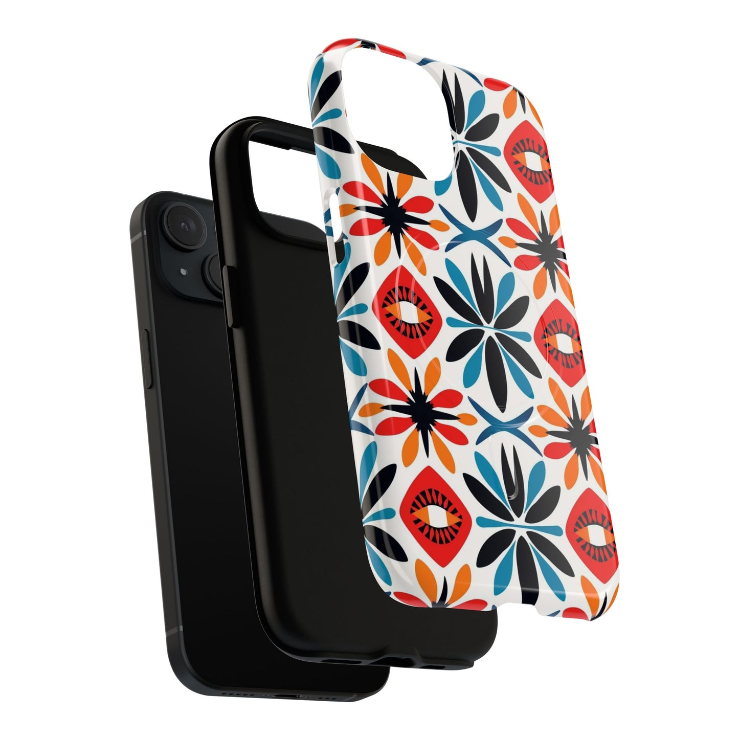Electric Blooms Tough Magnetic Case