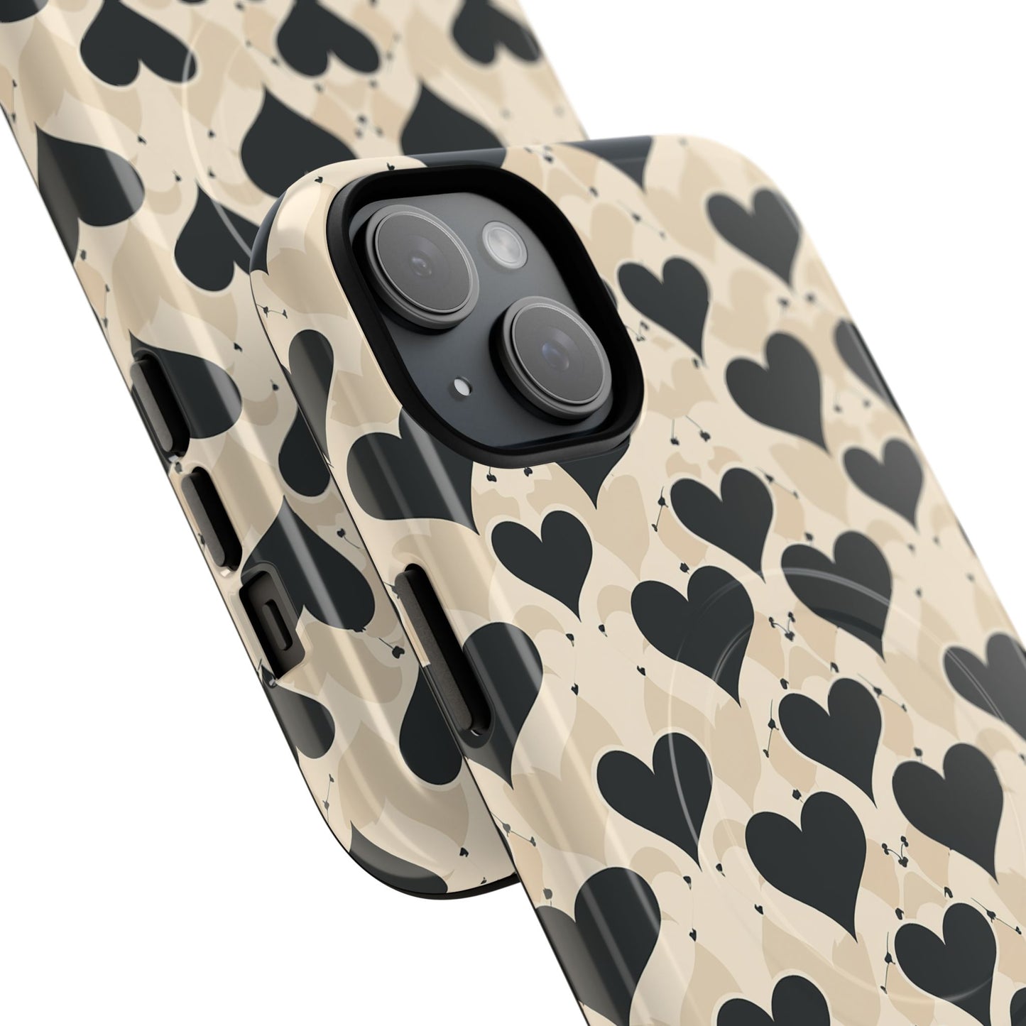 Whisper Hearts Tough Magnetic Phone Case