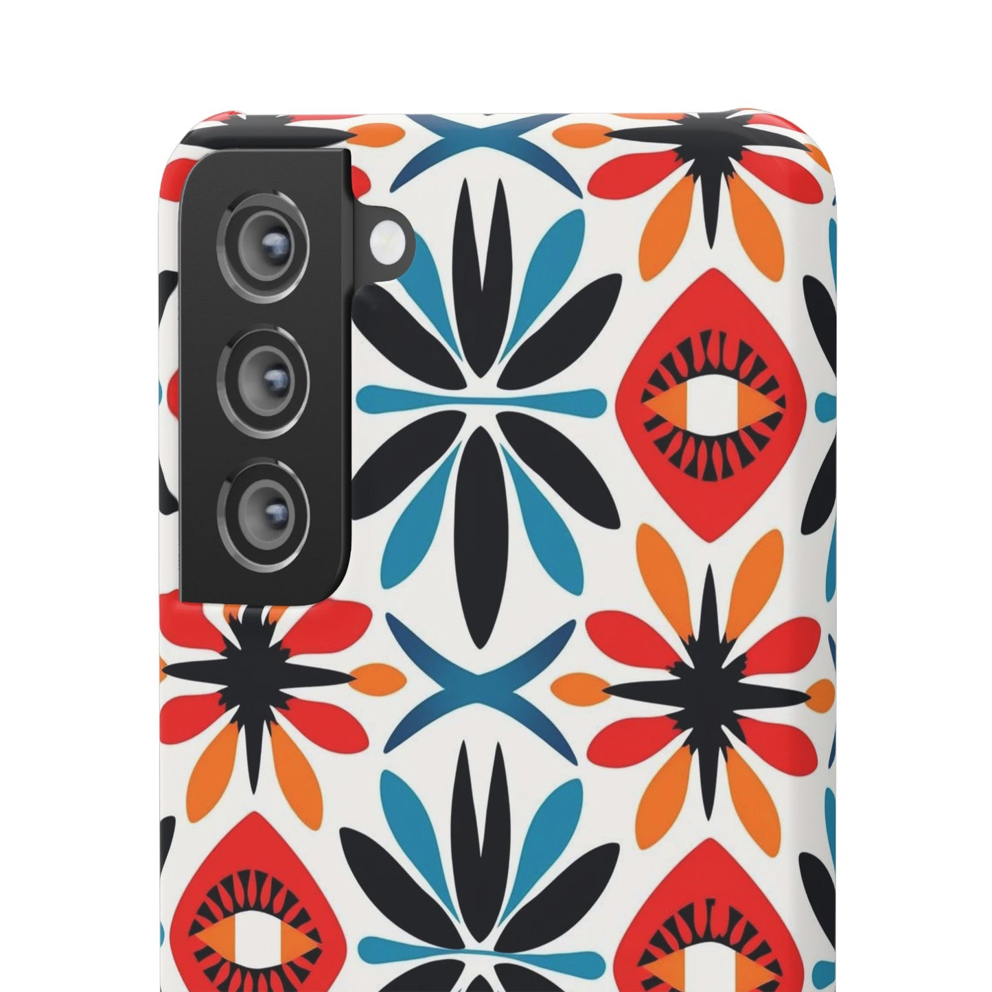 Electric Blooms Snap Case