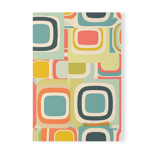 Geometrica Bloom Softcover Notebook | A5 Journal