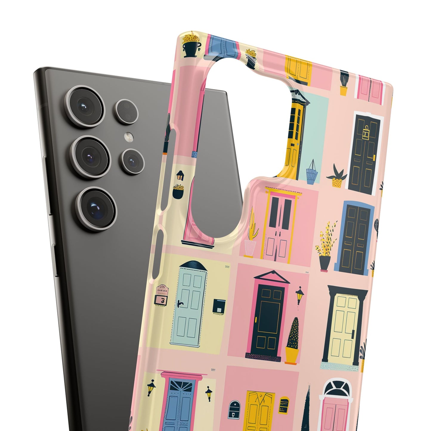 Rosy Entry Snap Case