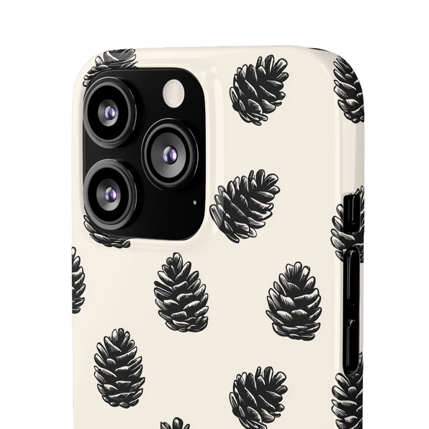Pine Cone Phone Snap Case