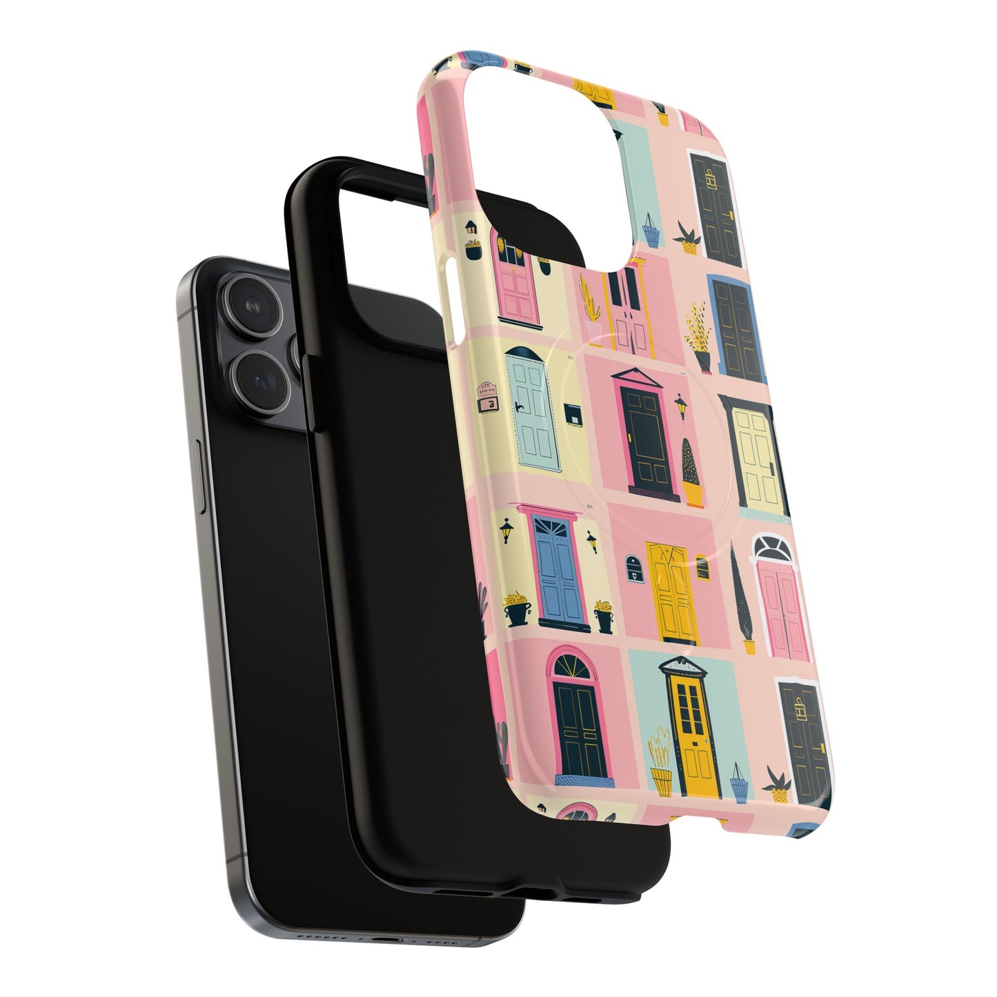 Rosy Entry Tough Magnetic Phone Case
