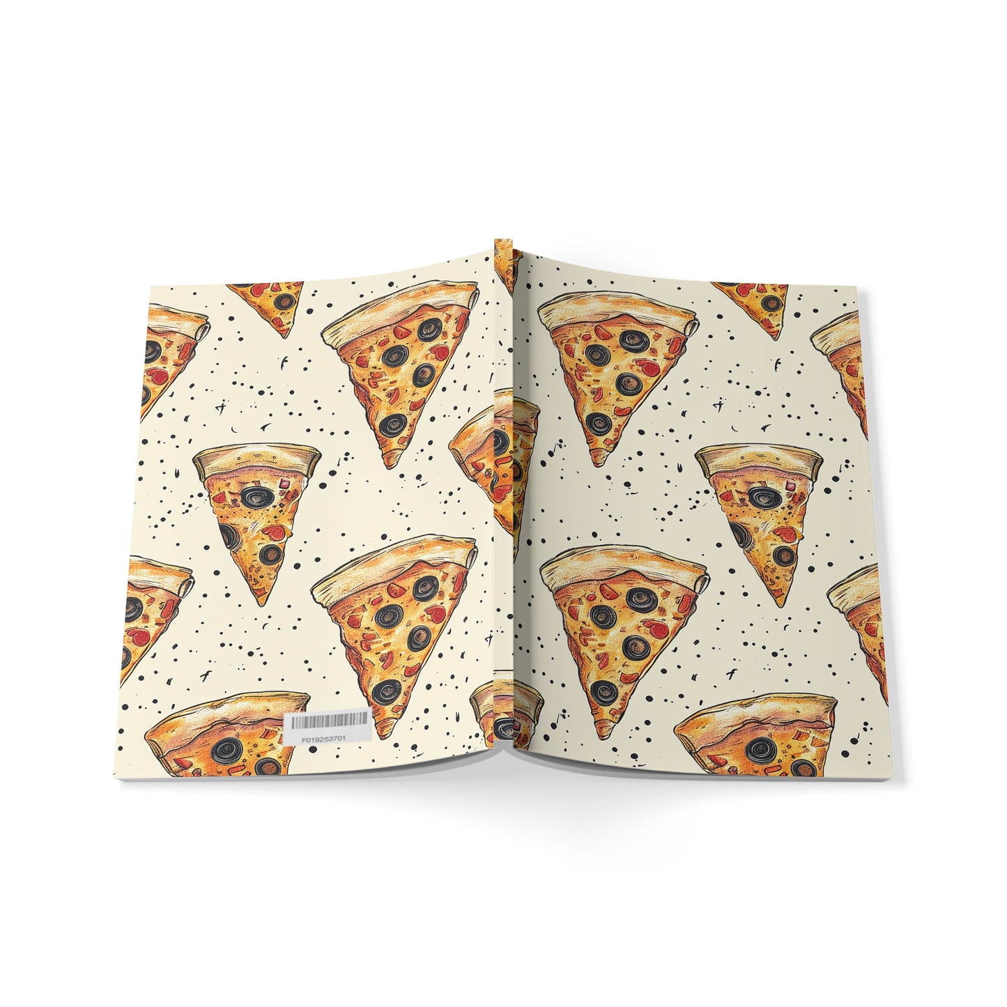 Have a slice - Pizza Lover's Softcover Notebook A5
