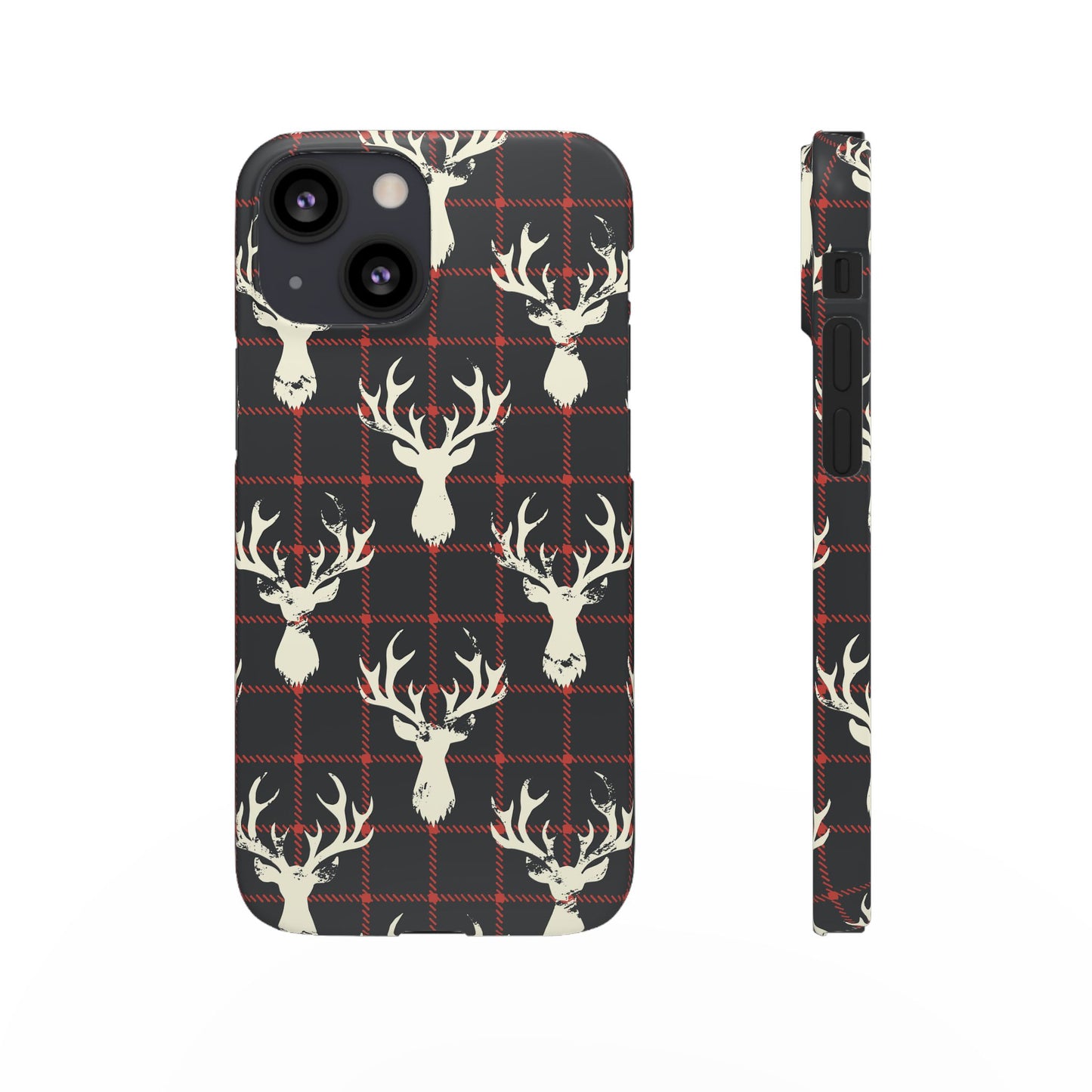 Stag Plaid Snap Case