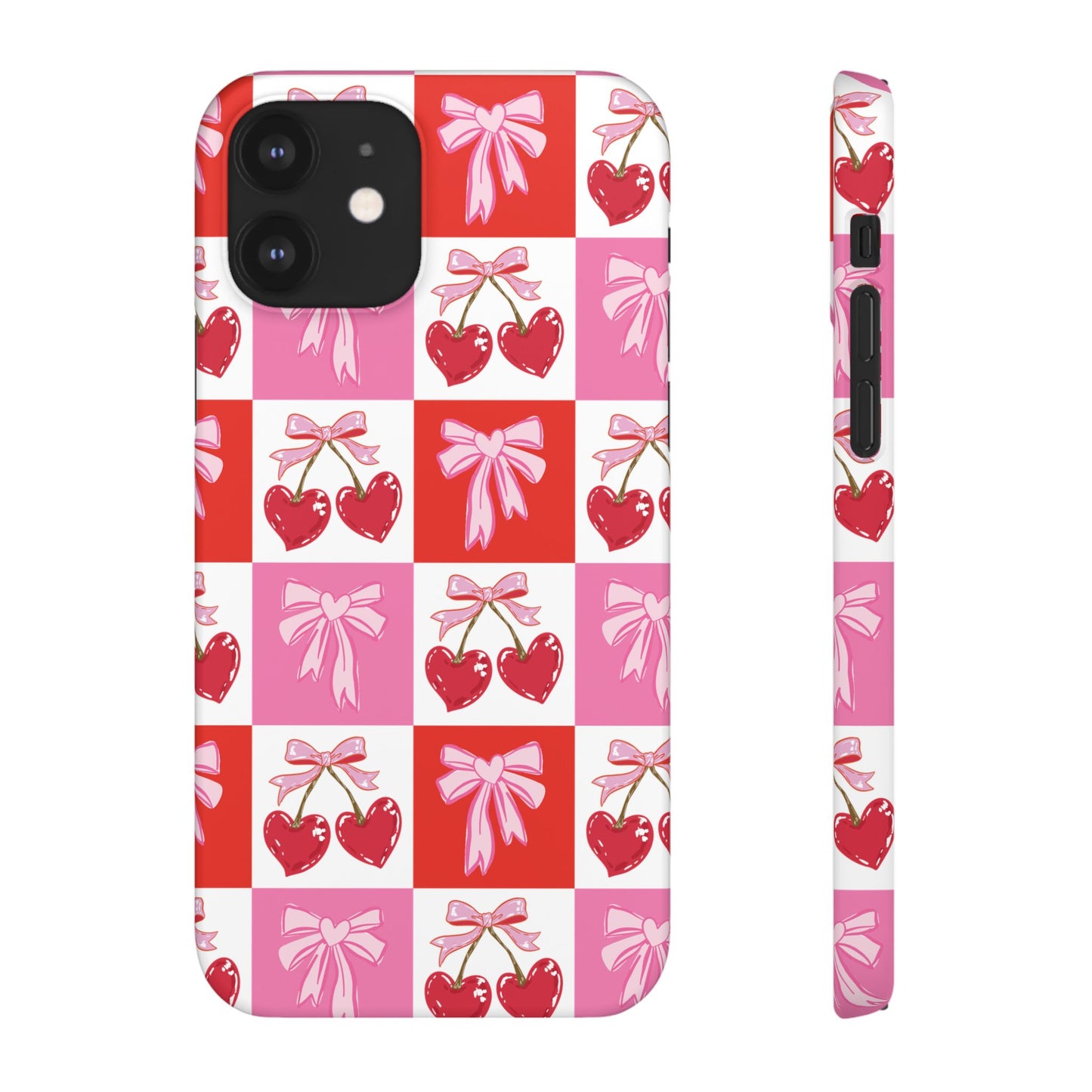 Sweet Pink Coquette Snap Case