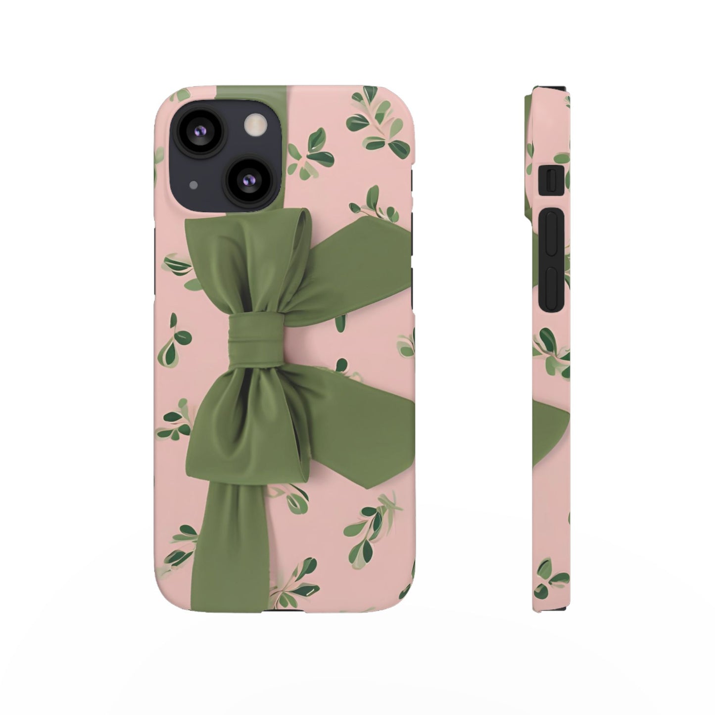 Blushing Bow Snap Case