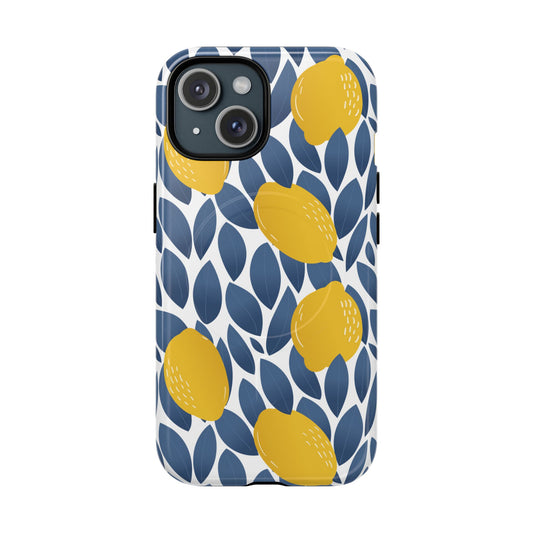 Lemon Blues Tough Magnetic Phone Case