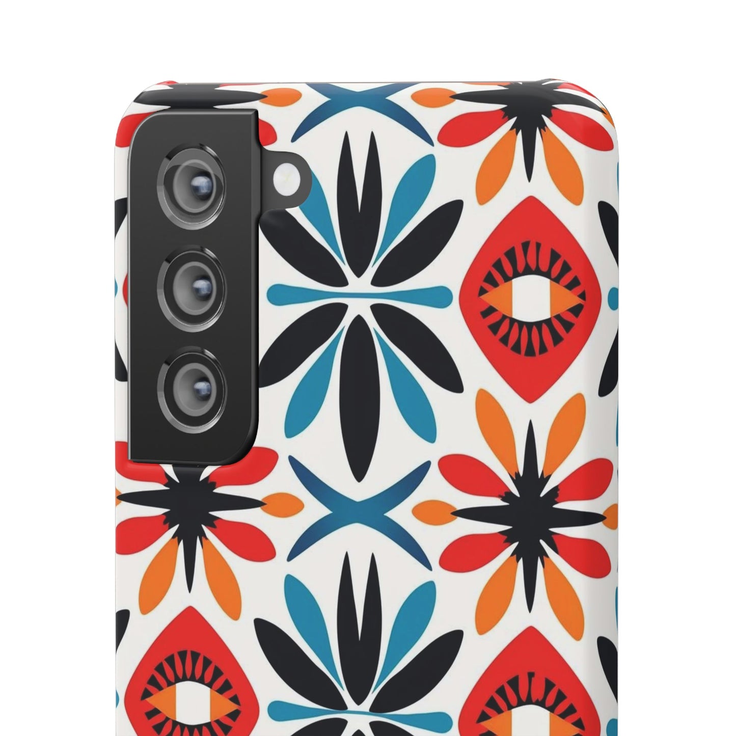 Electric Blooms Snap Case