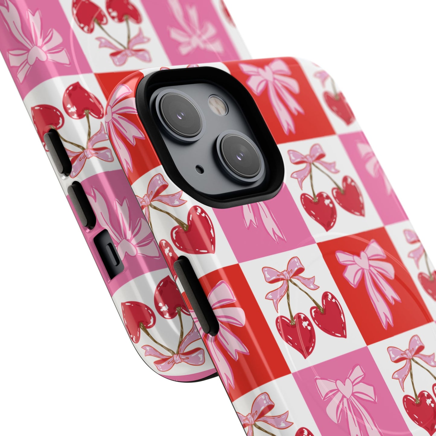 Sweet Pink Coquette Tough Magnetic Phone Case