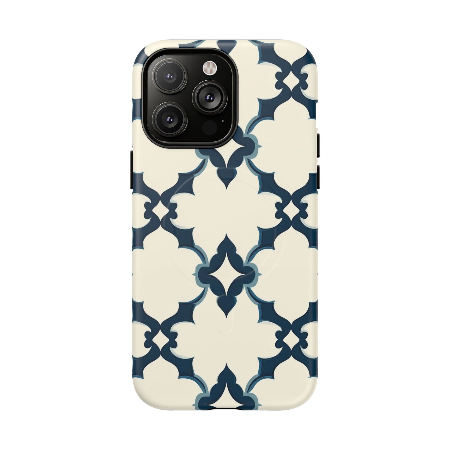 Midnight Quatrefoil Tough Magnetic Case