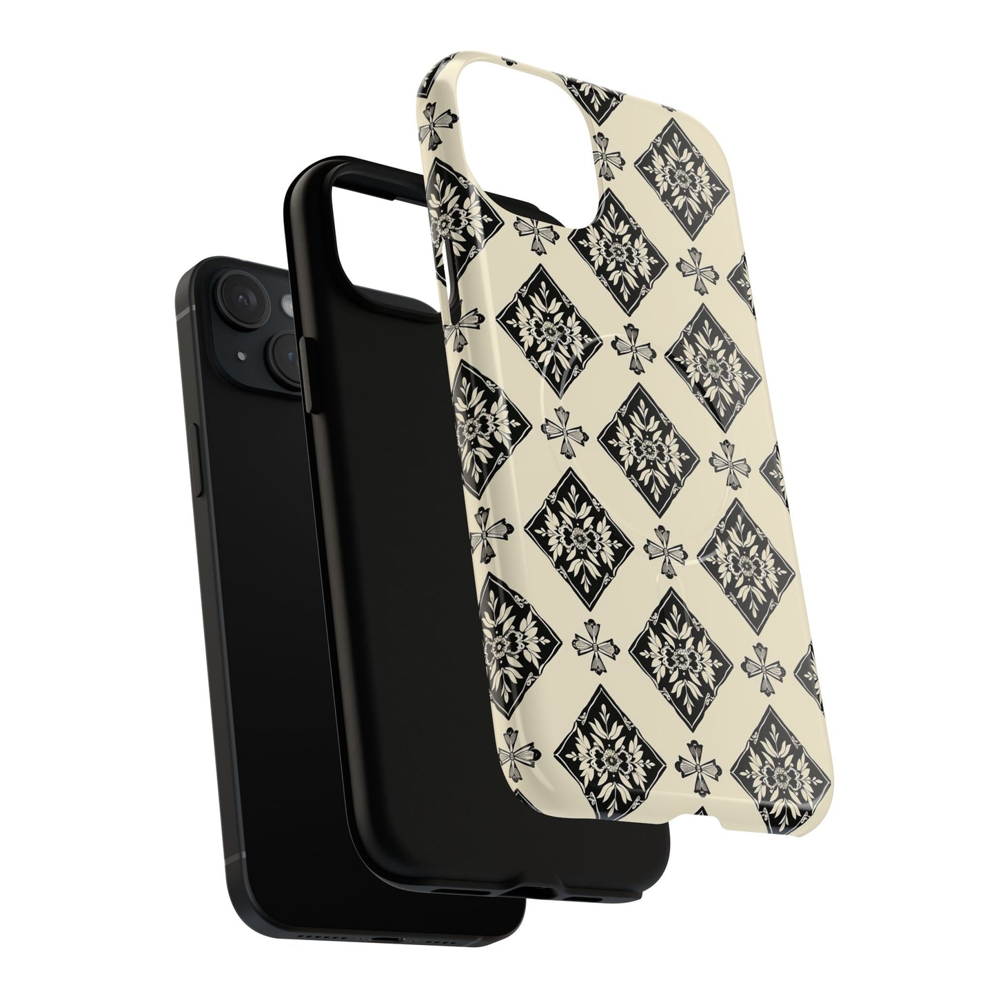 Flora Noir Tough Magnetic Case