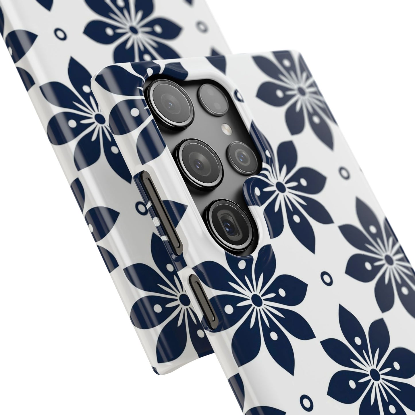 Azure Lattice Snap Case