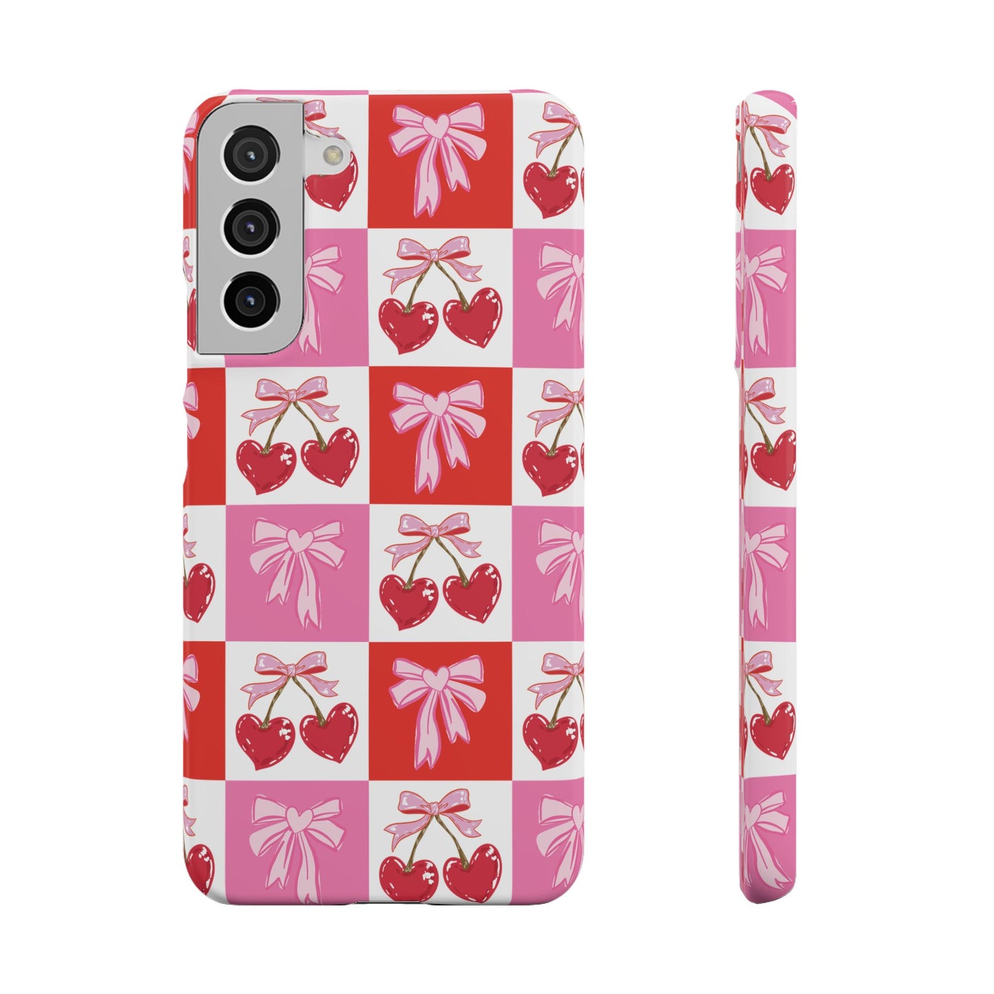 Sweet Pink Coquette Snap Case