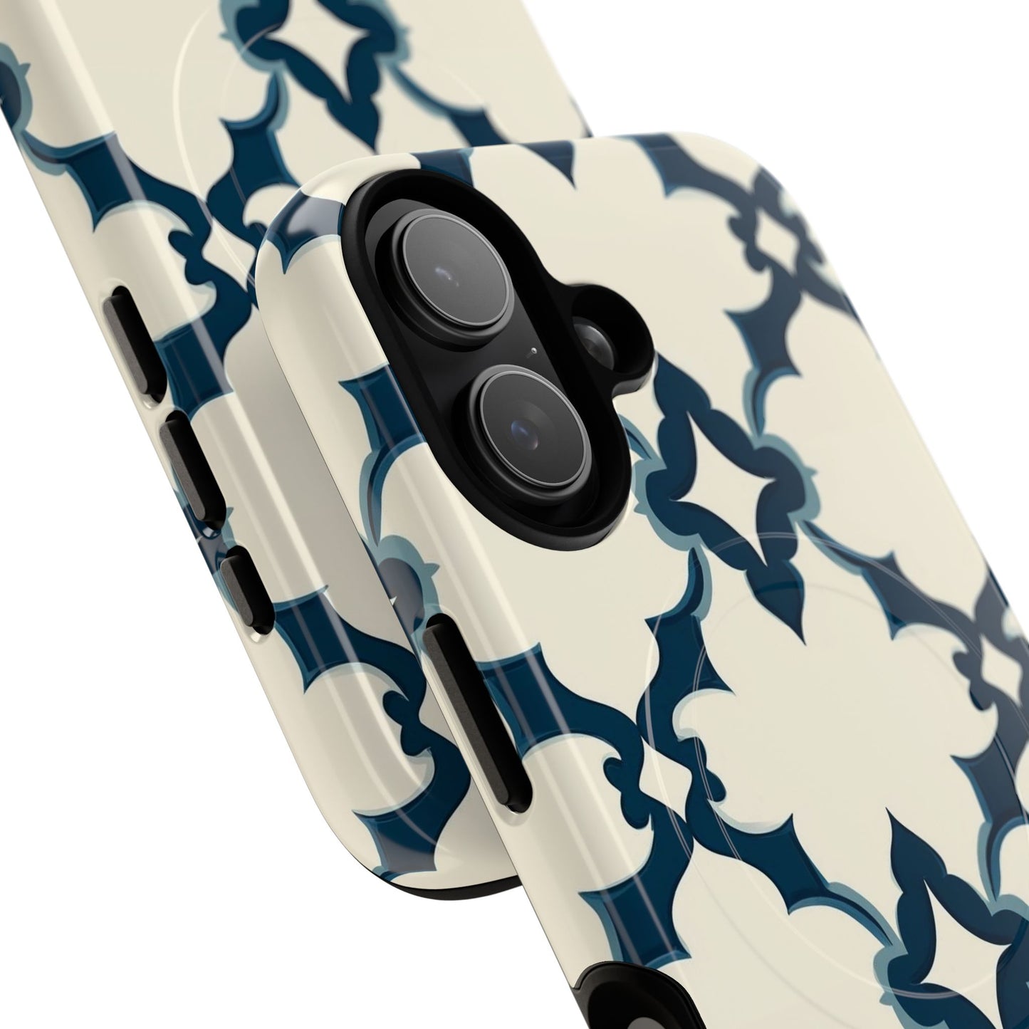 Midnight Quatrefoil Tough Magnetic Case
