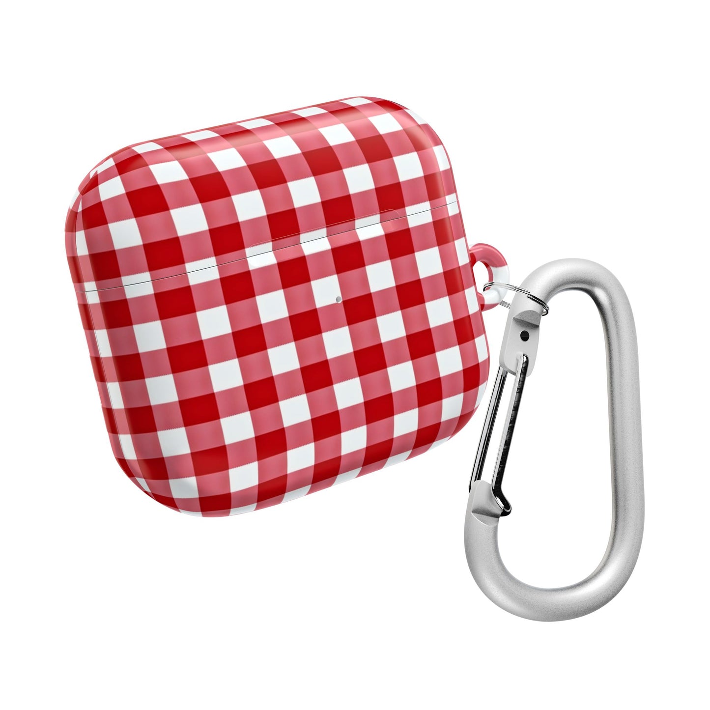 Red Plaid AirPod Case