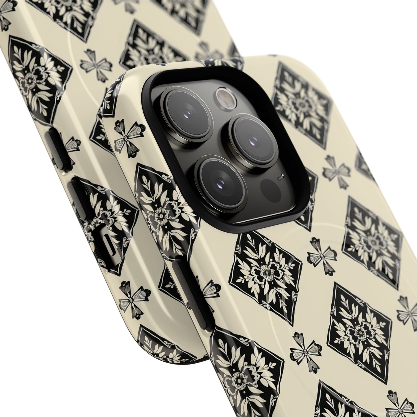 Flora Noir Tough Magnetic Case