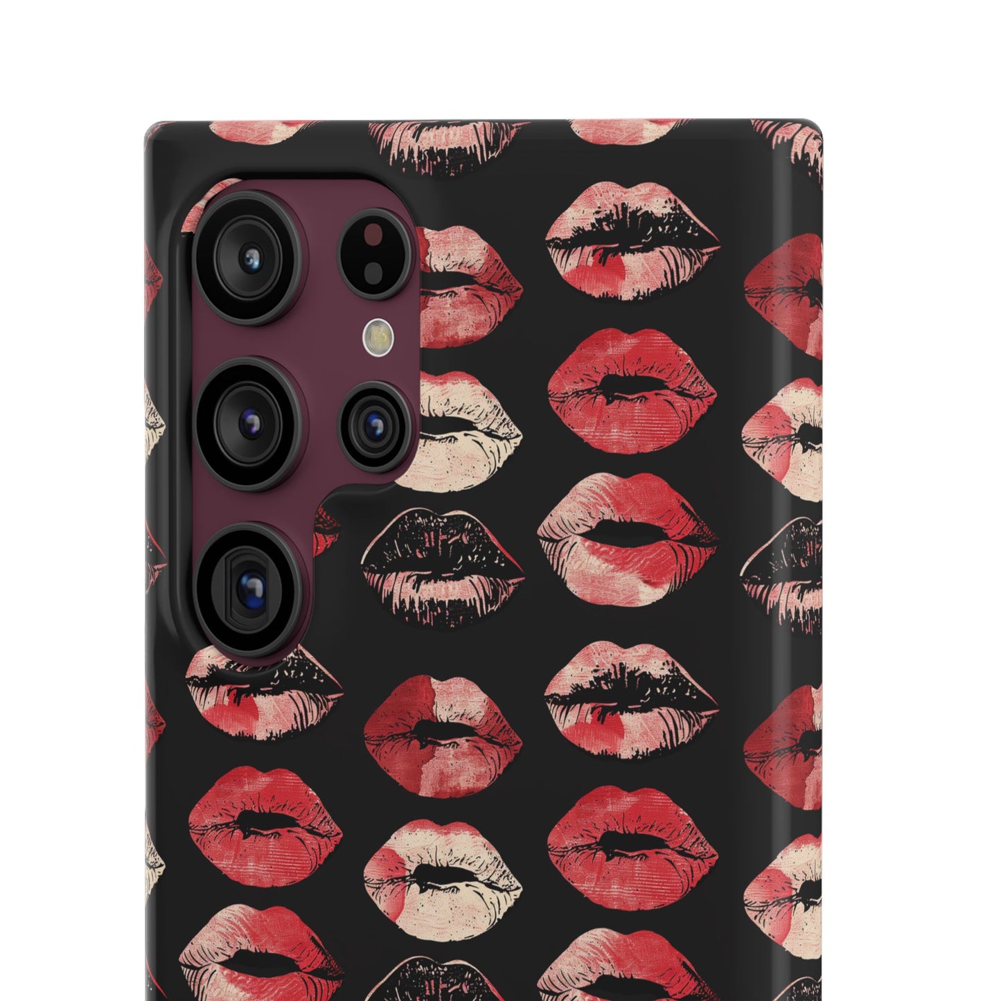 Midnight Pout Snap Phone Case