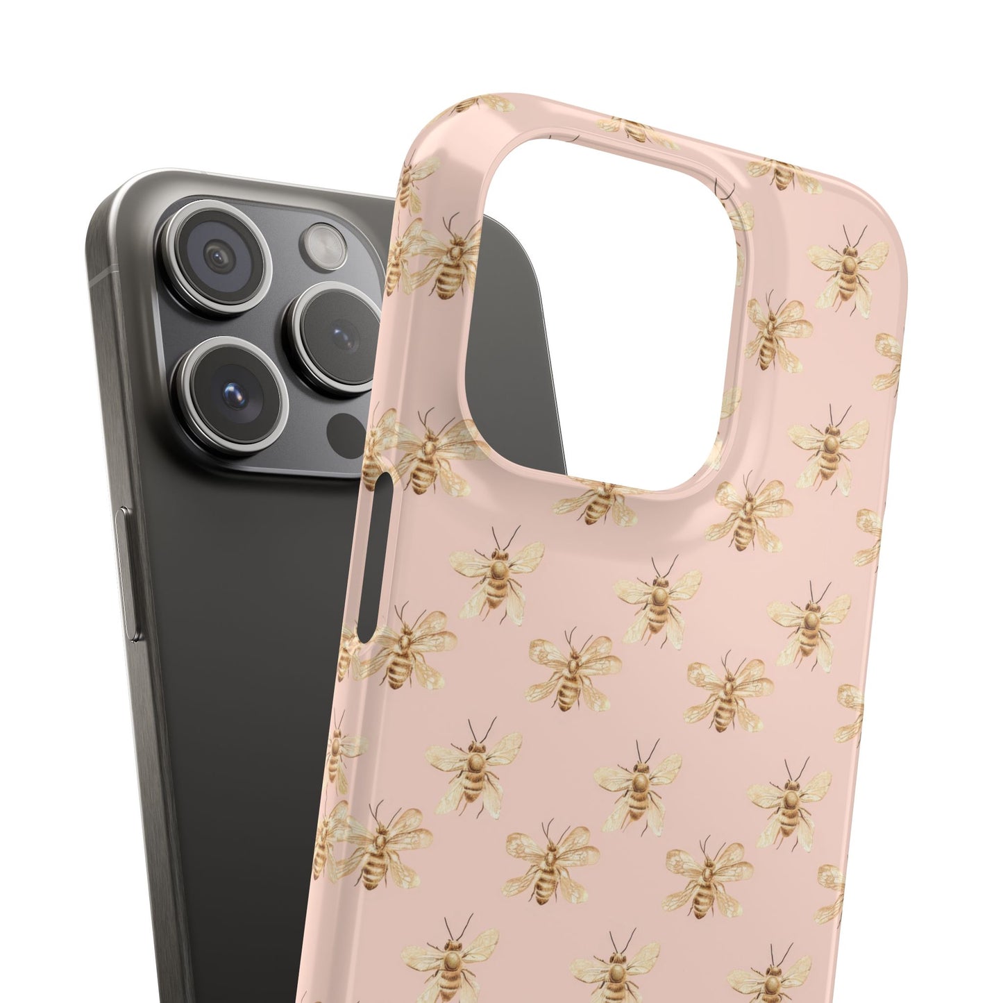 Pink Pollen Phone Snap Case