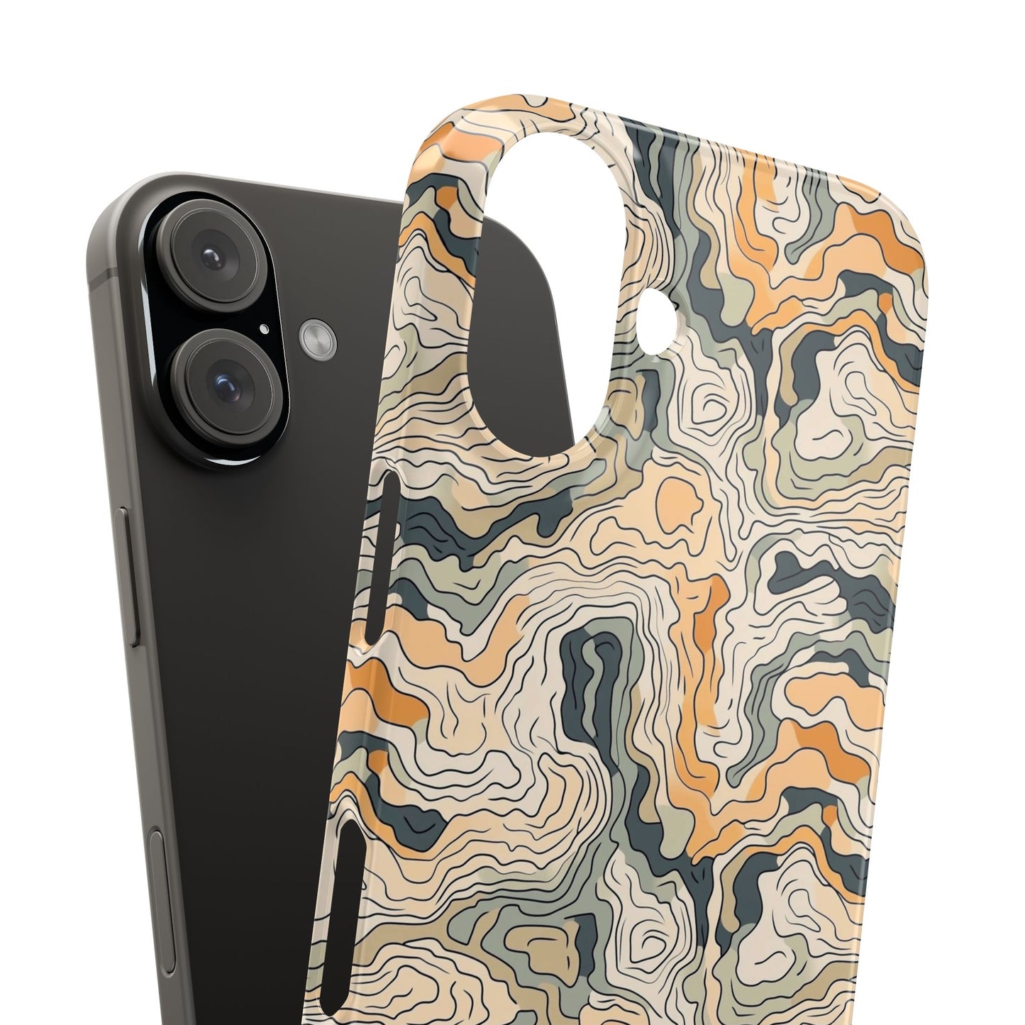 Earthy Abstract Snap Case