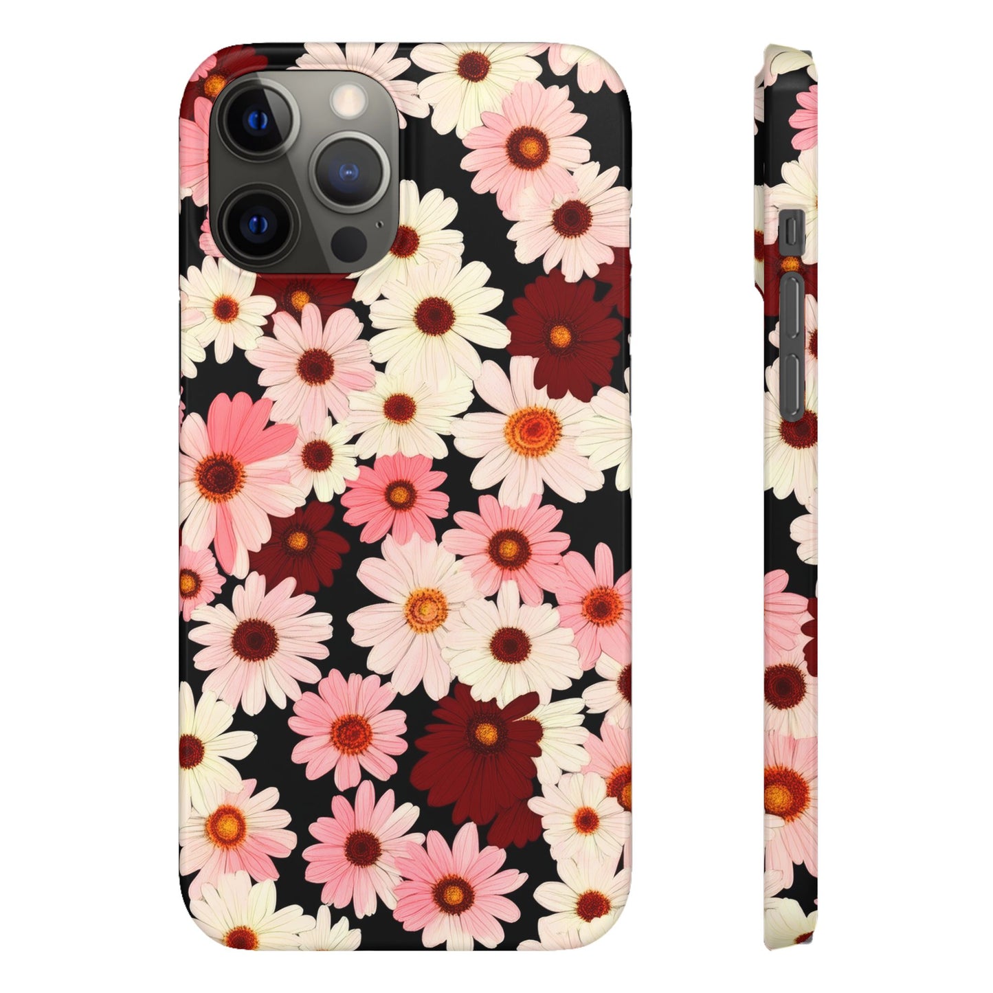 Petal Swing Retro Floral Snap Case