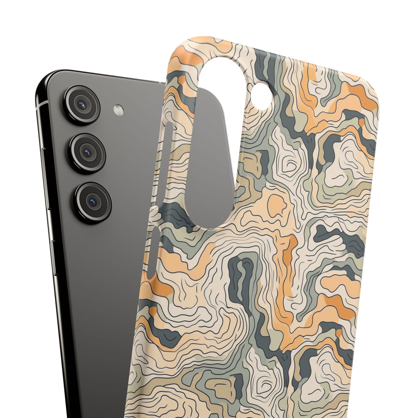 Earthy Abstract Snap Case