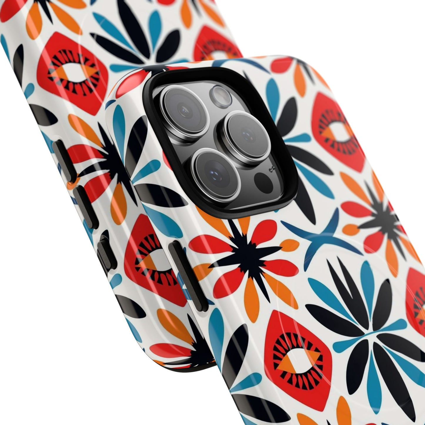 Electric Blooms Tough Magnetic Case