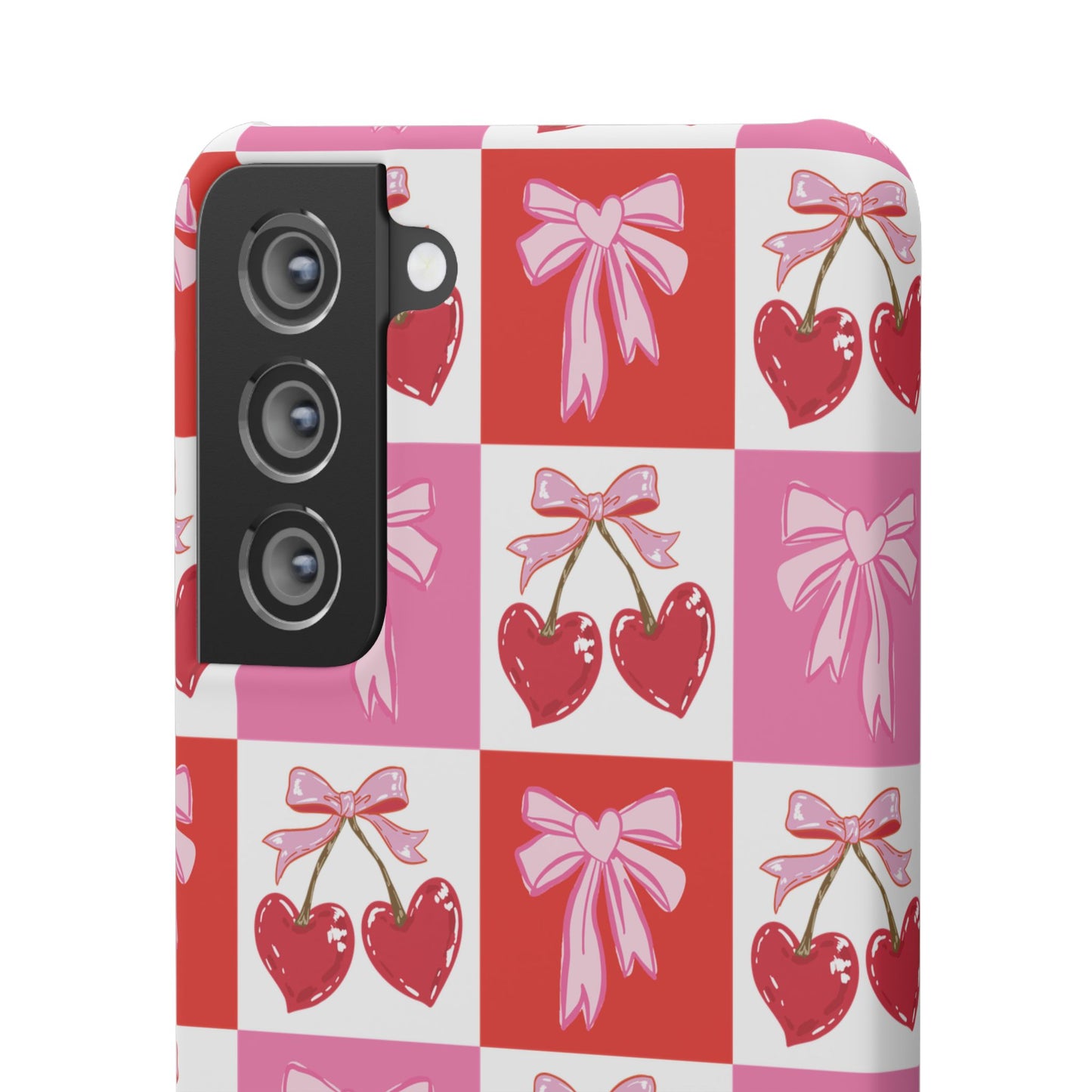 Sweet Pink Coquette Snap Case