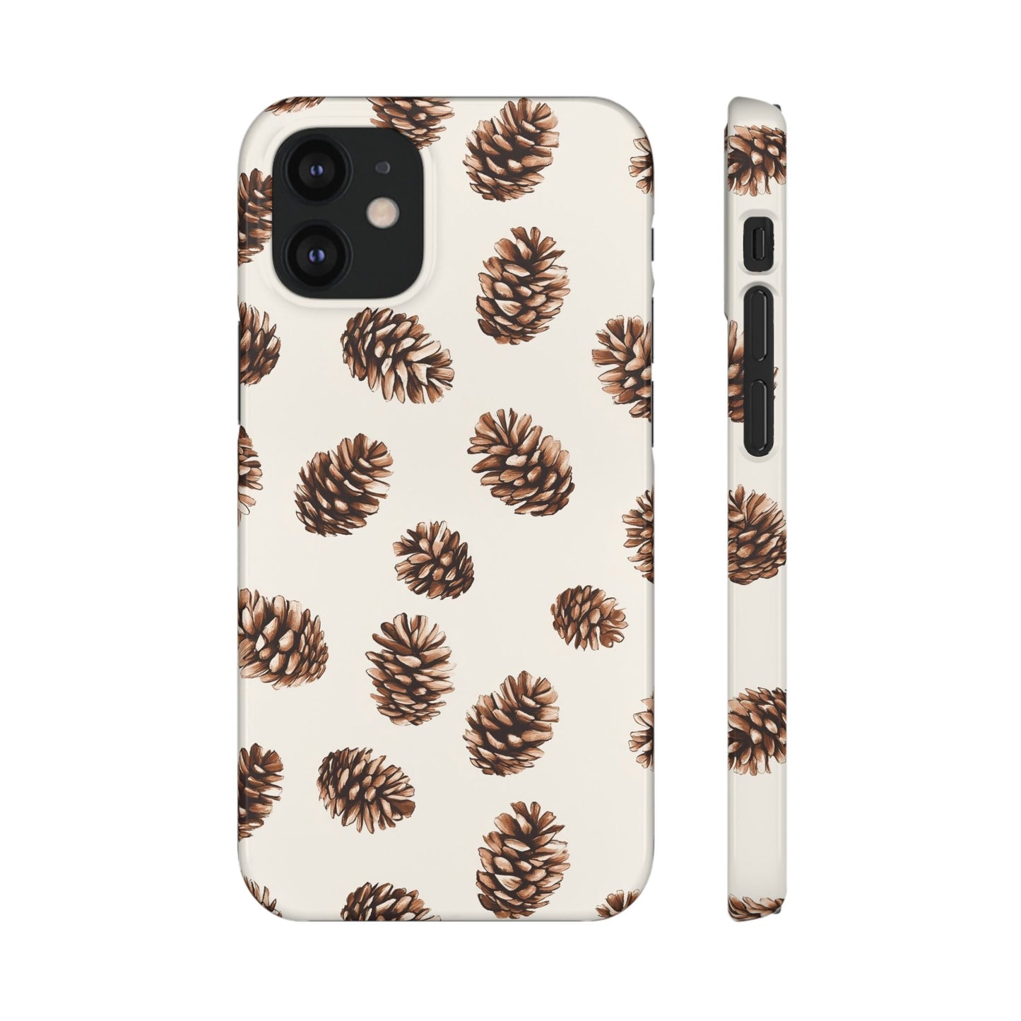 Woodland- Pine Cone Snap Phone Case