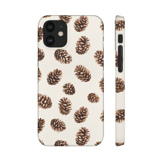 Woodland- Pine Cone Snap Phone Case