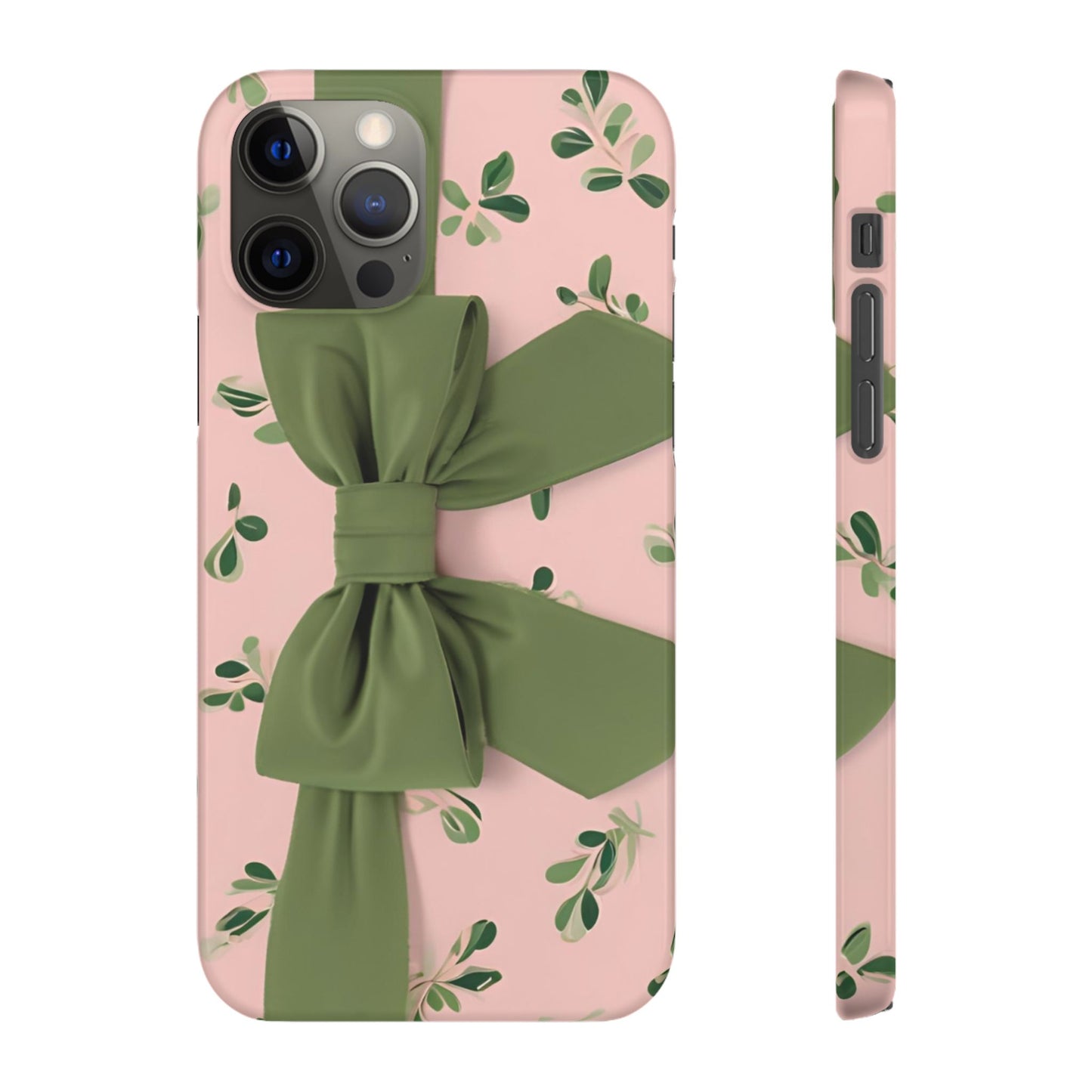 Blushing Bow Snap Case