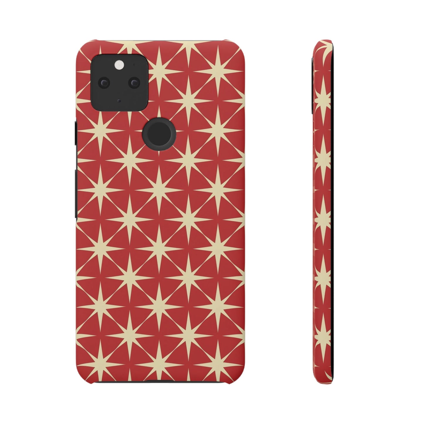 Crimson Star Phone Snap Case