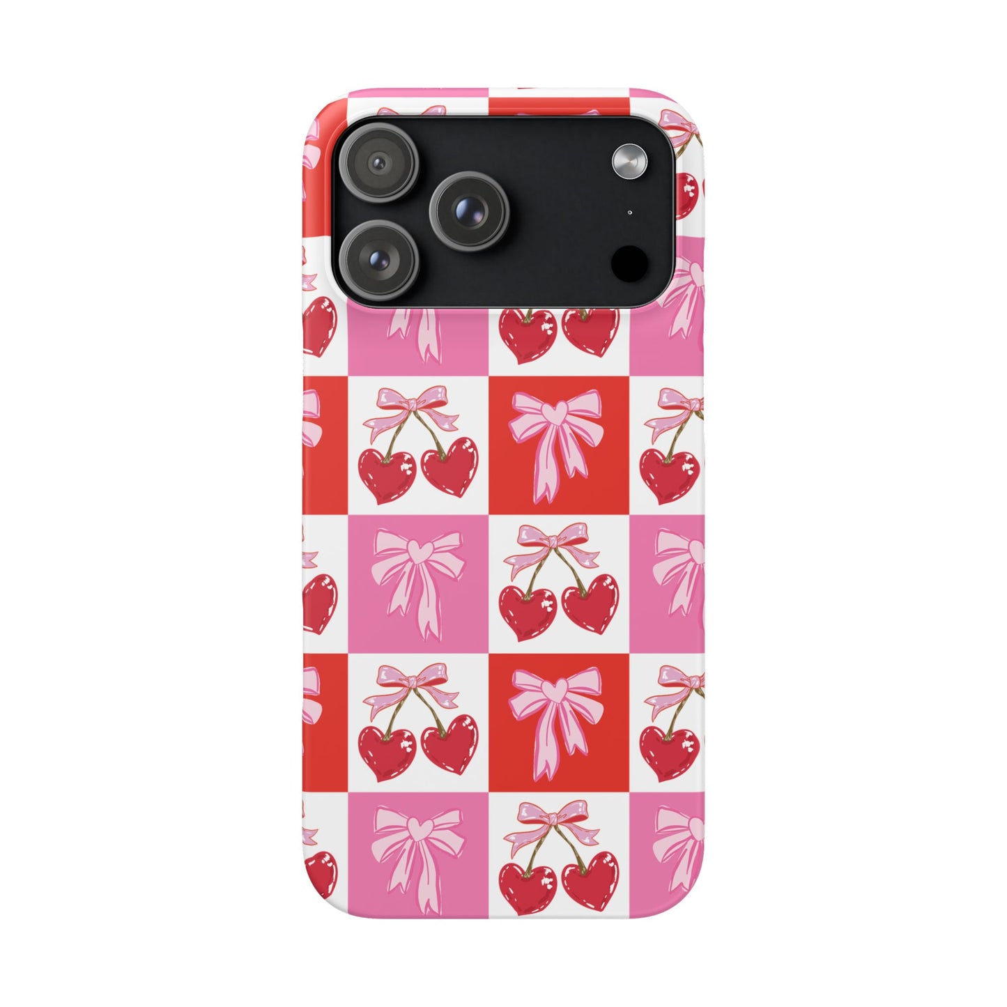Sweet Pink Coquette Snap Case