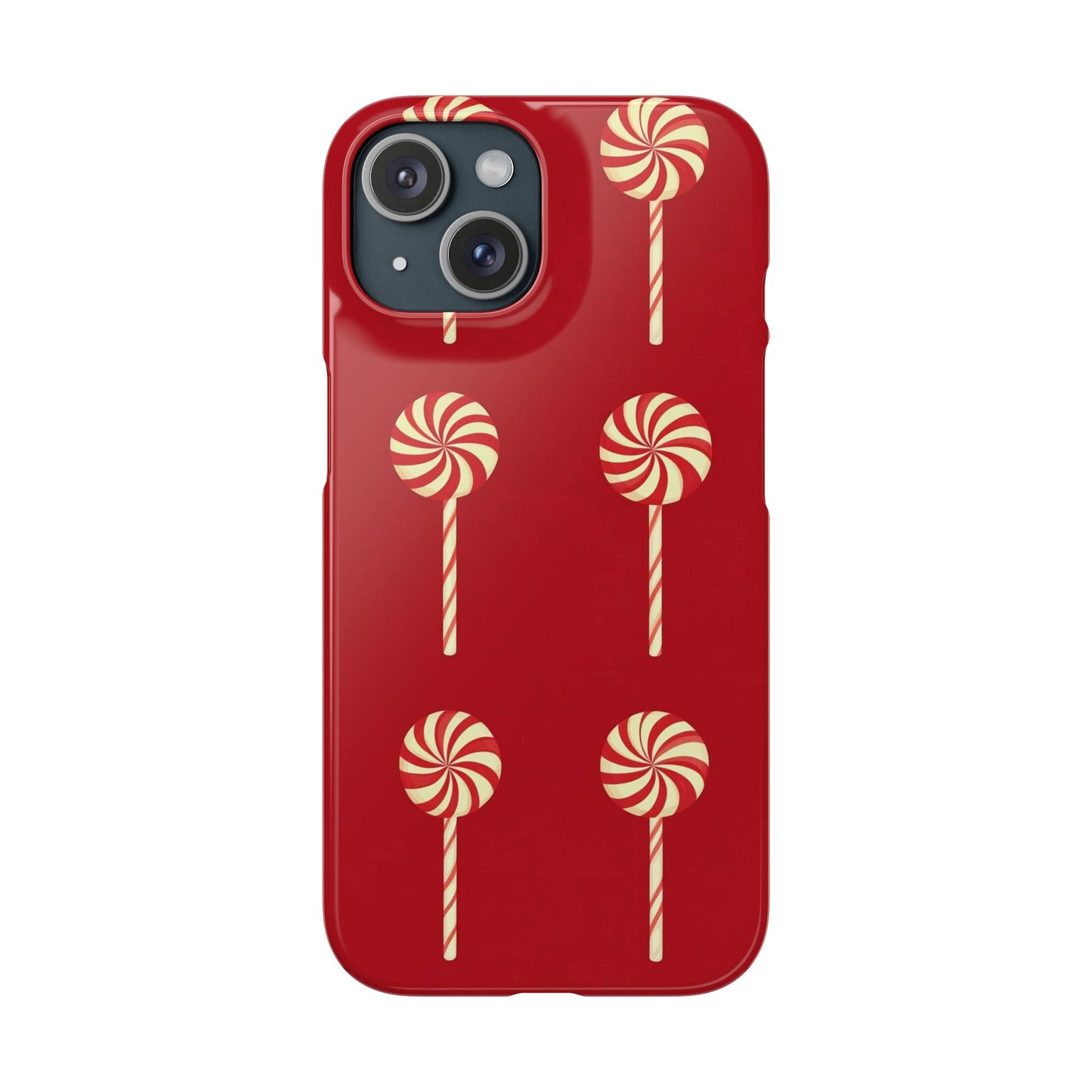 Mint Swirly Phone Snap Case