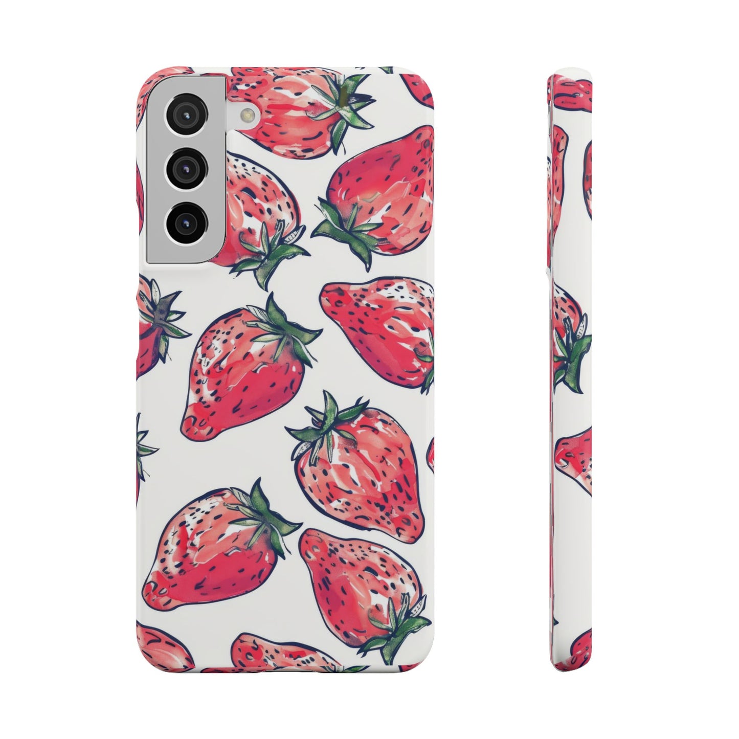 Creamy Berry Phone Snap Case