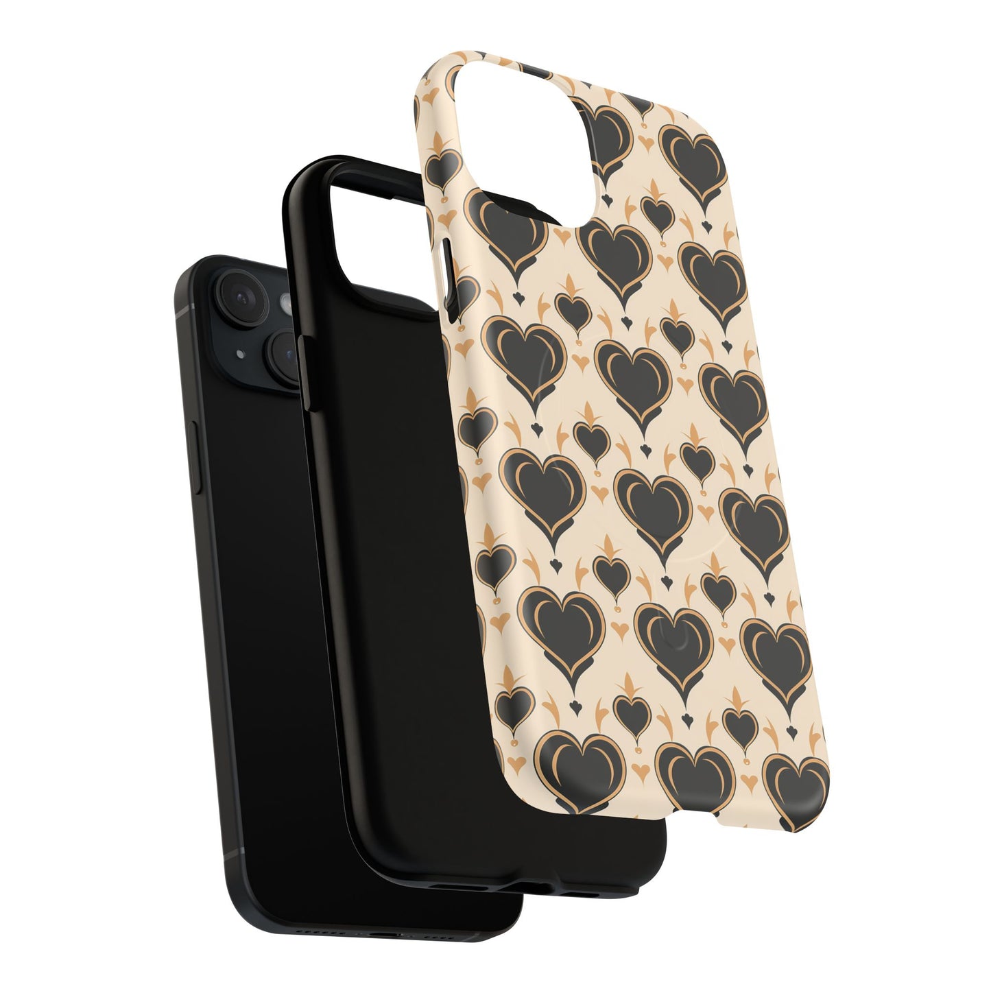Prose in Taupe Tough Magnetic Phone Case